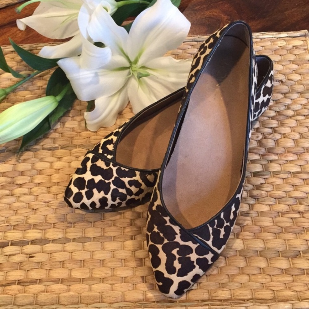 Vionic Caballo Leopard print flats, GUC